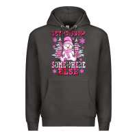 Smoke let it snow somewhere else Premium Hoodie - AdoDesignShop