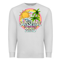 Dove Grey sunshine is on my mind Premium Sweatshirt - texasbilliewilder