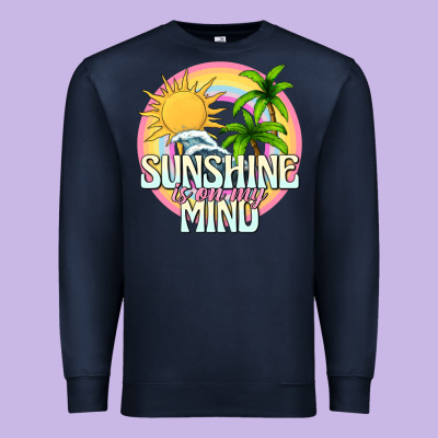 Sunshine Is On My Mind Premium Sweatshirt Designed By Texasbilliewilder