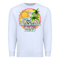 White sunshine is on my mind Premium Sweatshirt - texasbilliewilder