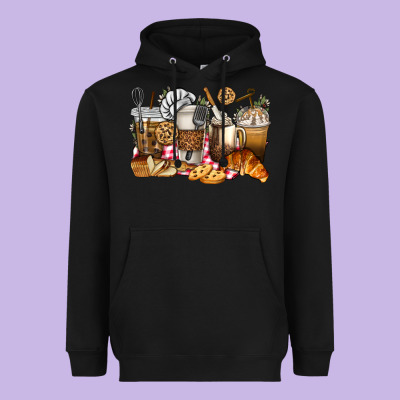 Heavyweight Hoodie bakery coffee cups