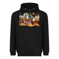 Black bakery coffee cups Heavyweight Hoodie - texasbilliewilder
