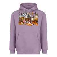 Lavender bakery coffee cups Heavyweight Hoodie - texasbilliewilder
