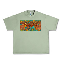 Oil Green desert vibes license plate Urban Heavy Tee - Artiststas