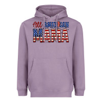 Lavender all american mama zillion Heavyweight Hoodie - Zillion Design Studio