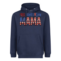 Navy all american mama zillion Heavyweight Hoodie - Zillion Design Studio