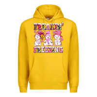 Lemon freaking freezing with Snowmans Premium Hoodie - AdoDesignShop