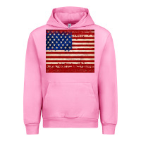 Fuchsia Pink american flag tumbler Urban Hoodie - JahusDesignShop