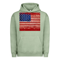 Pigment Oil Green american flag tumbler Urban Hoodie - JahusDesignShop