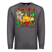 Charcoal Heather cinco de drinko Premium Sweatshirt - Zillion Design Studio