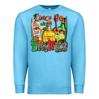 Ocean Blue cinco de drinko Premium Sweatshirt - Zillion Design Studio