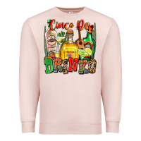 Pale Pink cinco de drinko Premium Sweatshirt - Zillion Design Studio