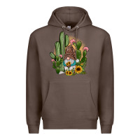 Coffee cactus gnomes Premium Hoodie - JahusDesignShop