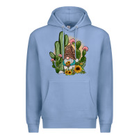 Colony Blue cactus gnomes Premium Hoodie - JahusDesignShop