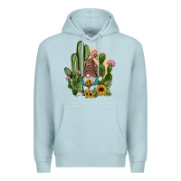 Blue Mist cactus gnomes Premium Hoodie - JahusDesignShop