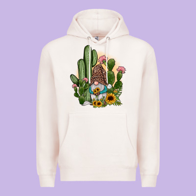 Cactus Gnomes Premium Hoodie Designed By Jahusdesignshop