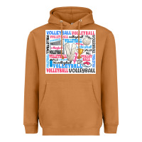 Meerkat volleyball Heavyweight Hoodie - Zillion Design Studio