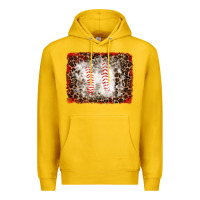 Lemon baseball leopard background Premium Hoodie - RanaPortraitStore