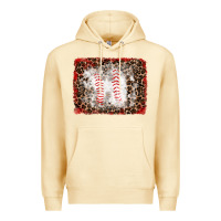 Pina Colada baseball leopard background Premium Hoodie - RanaPortraitStore