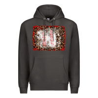 Smoke baseball leopard background Premium Hoodie - RanaPortraitStore