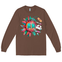 Chestnut western registered nurse  medical instruments Long Sleeve Tee - BarkalooDesign