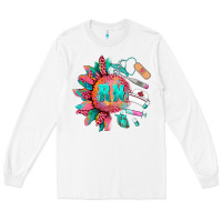 White western registered nurse  medical instruments Long Sleeve Tee - BarkalooDesign