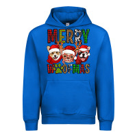 Cobalt merry woofmas dogs Urban Hoodie - Jasminsmagicworld