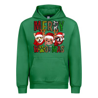 Emerald merry woofmas dogs Urban Hoodie - Jasminsmagicworld