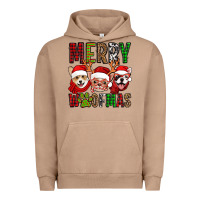Pigment Burro merry woofmas dogs Urban Hoodie - Jasminsmagicworld