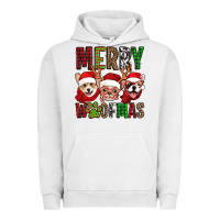 Pigment Lunar Rock merry woofmas dogs Urban Hoodie - Jasminsmagicworld