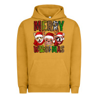 Merry Woofmas Dogs Urban Hoodie | Teevron