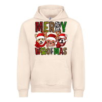 Sandshell merry woofmas dogs Urban Hoodie - Jasminsmagicworld