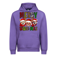 Tulip merry woofmas dogs Urban Hoodie - Jasminsmagicworld