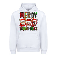 White merry woofmas dogs Urban Hoodie - Jasminsmagicworld