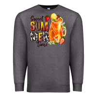 Charcoal Heather sweet summer time Premium Sweatshirt - texasbilliewilder