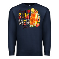 Navy sweet summer time Premium Sweatshirt - texasbilliewilder
