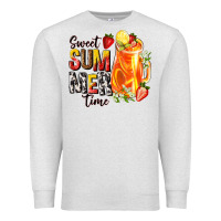 Oatmeal Heather sweet summer time Premium Sweatshirt - texasbilliewilder