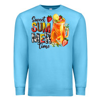 Ocean Blue sweet summer time Premium Sweatshirt - texasbilliewilder