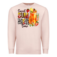 Pale Pink sweet summer time Premium Sweatshirt - texasbilliewilder