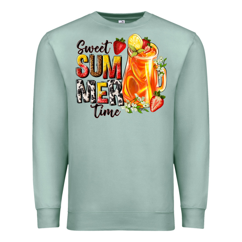 Sweet Summer Time Premium Sweatshirt by texasbilliewilder | Teevron