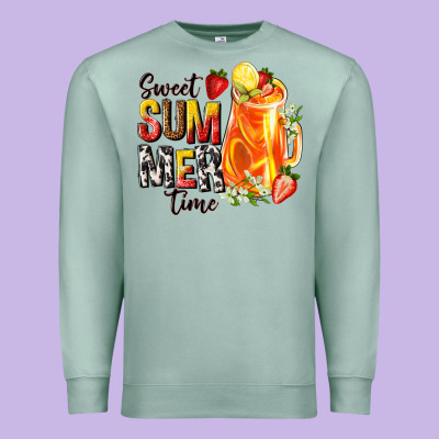 Sweet Summer Time Premium Sweatshirt Designed By Texasbilliewilder