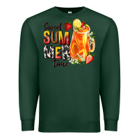 Sports Green sweet summer time Premium Sweatshirt - texasbilliewilder