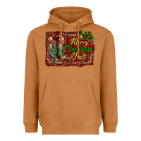 Meerkat Merry Christmas Y'all Boots Heavyweight Hoodie - RanaPortraitStore