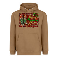 Toasted Coconut Merry Christmas Y'all Boots Heavyweight Hoodie - RanaPortraitStore