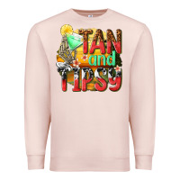 Pale Pink tan and tipsy Premium Sweatshirt - texasbilliewilder