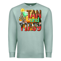 Seafoam tan and tipsy Premium Sweatshirt - texasbilliewilder