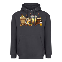 Smoke beer coffee cups Heavyweight Hoodie - texasbilliewilder