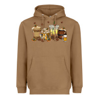 Toasted Coconut beer coffee cups Heavyweight Hoodie - texasbilliewilder