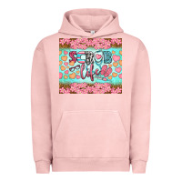 Pigment Salmon scrub life tumbler Urban Hoodie - BundleAndBundleShop