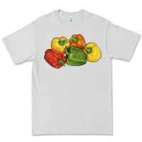 Dove Grey Peppers Premium Tee - LillyAllenDesigns